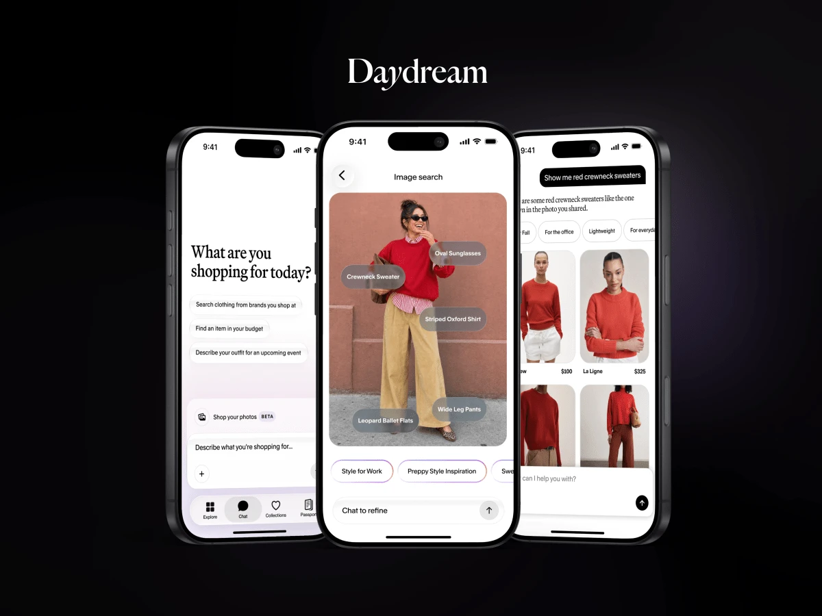 Daydream 借助 Apple Intelligence 让相册穿搭照片变成购物入口