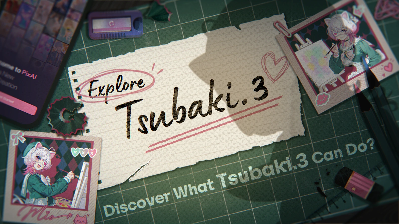 PixAI 发布 Tsubaki.3 模型：免费账号也能生成 AI 视频了